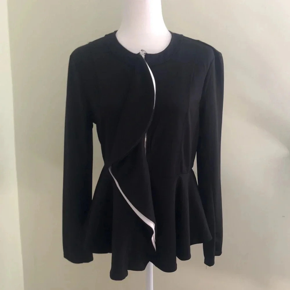 French peplum jacket